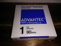ADVANTEC 1號定性濾紙90mm直徑QUALITATIVE FILTER PAPERS