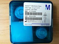 Millipore聚碳酸酯膜Isopore表面濾膜0.1um孔徑25mm直徑VCTP02500