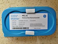 WHATMAN ME25混合纖維素濾膜50mm直徑0.45um孔徑10401614