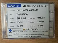 東洋ADVANTEC醋酸纖維素濾膜0.45um孔徑C045A047A