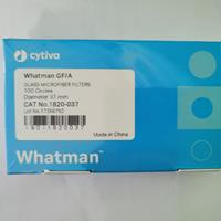 WHATMAN沃特曼GF/A玻璃纖維濾紙37mm直徑1820-037