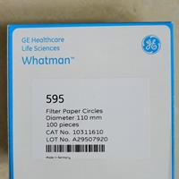 WHATMAN 595/597定性濾紙10311812 10311610 10311822