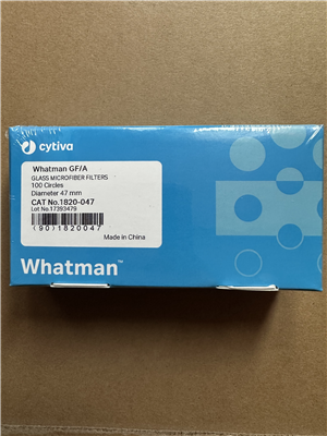 Cytiva思拓凡WHATMAN沃特曼GF/A玻璃纖維濾紙1820-047