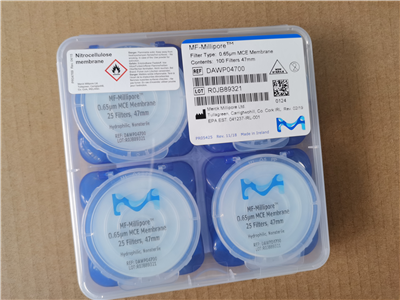 Merck Millipore密理博0.65um混合纖維素酯膜DAWP04700