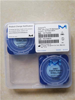 Merck Millipore密理博5um聚碳酸酯過濾膜TMTP02500