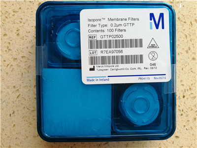 Millipore密理博25mm 0.2um聚碳酸酯PC過濾膜GTTP02500