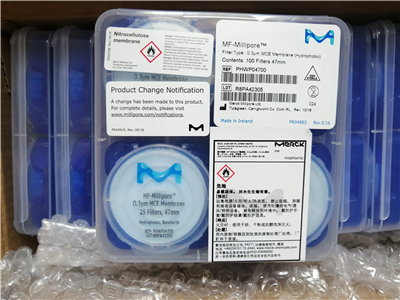 Millipore密理博47MM 0.3UM混合纖維素濾膜PHWP04700