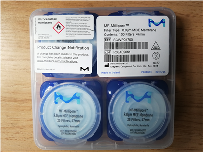 Millipore密理博過濾膜8um混合纖維素MEC濾膜SCWP04700