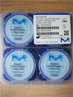 Millipore密理博47mm 5um Durapore PVDF有機(jī)過濾膜SVLP04700
