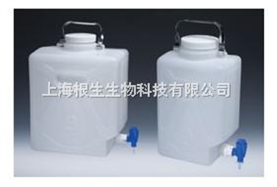 NALGENE高密度聚乙烯矩形細(xì)口大瓶方形放水桶